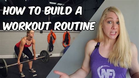 How To Build Your Own Workout Routine Weightblink