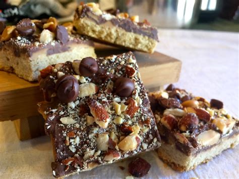 Chocolate Toffee Almond Bars and a GIVEAWAY! | My Imperfect Kitchen