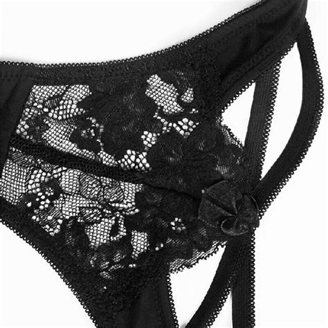 Women S Sexy Lace Low Waist Thongs Panties Intimate G String Briefs Underwear Ebay