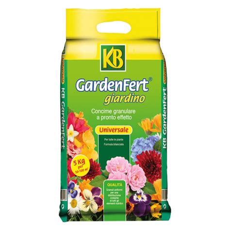 Concime A Pronto Effetto KB GardenFert Giardino 5 Kg Gogoverde