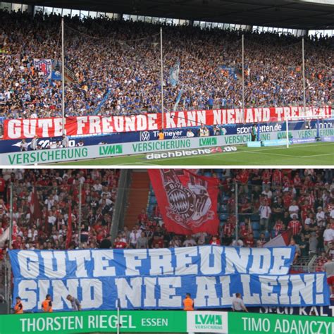 50 Jahre Bayern Der VfL FC Bayern VfL Bochum Fans Feiern