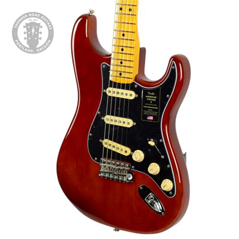 2023 Fender American Vintage II 1973 Stratocaster Mocha Guitars