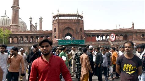 Nupur Sharma Remarks Row 2 Arrested In Connection With Jama Masjid