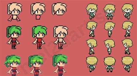 Create 8 Bit Or 16 Bit Pixel Art Character Sprite Retro Art Pixel Art