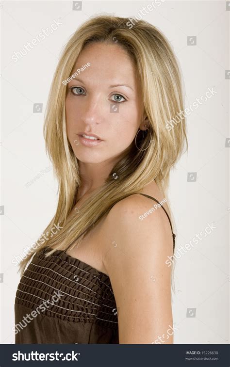 Sexy Blonde Model Stock Photo 15226630 Shutterstock