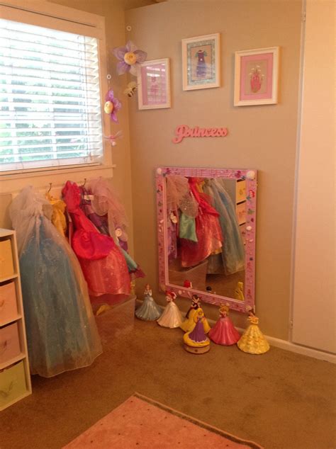 Little Girls Princess Dress Up Area Dress Up Area Baby Bedroom