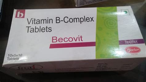 Vitamin B Complex Tablets Grade Standard Food At Rs 21 15 Stripe In