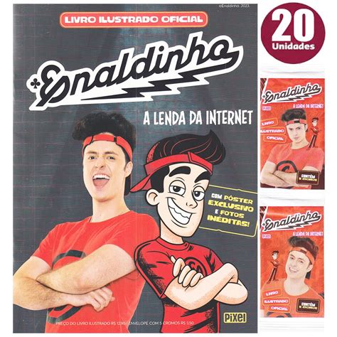 Enaldinho A Lenda Da Internet Kit Album Figurinhas Submarino