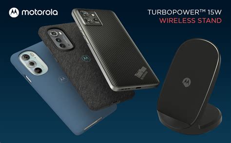 Amazon Motorola TurboPower 15W Qi Wireless Stand 33W Charger