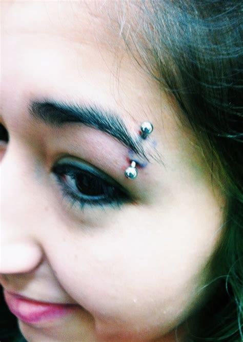 Pin On Eyebrow Piercings