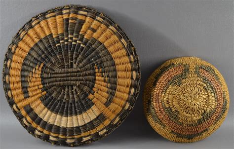 TWO NATIVE AMERICAN BASKETS