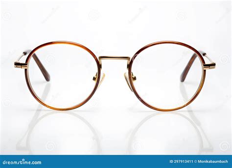 Eye Glasses On White Background Stock Illustration Illustration Of Health Correction 297913411