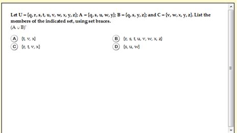 Solved B Q S Y Zh And C {v W X Y Z List The Let U