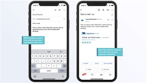 How To Add Email Signature On Gmail Ios And Android Mobile Apps
