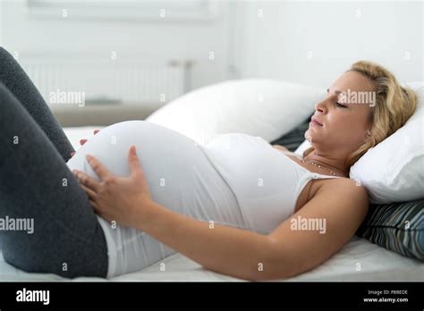 Pregnant Blonde Hi Res Stock Photography And Images Alamy