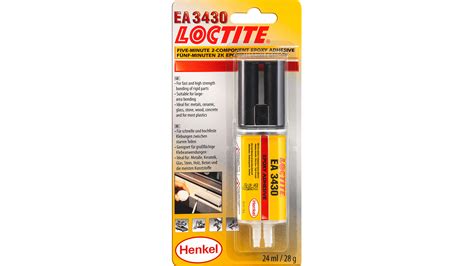 Loctite 3430 Adhésif Bi Composant Epoxy 24 Ml 208229