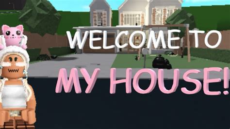 TOURING My BLOXBURG HOUSE YouTube