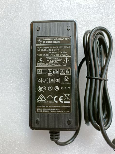 Genuine Switching Power Adapter Fujia Fj Sw V Ma