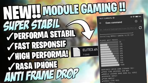 Update Config Ml Anti Lag Terbaru Smooth Extreme Dengan Module Gaming