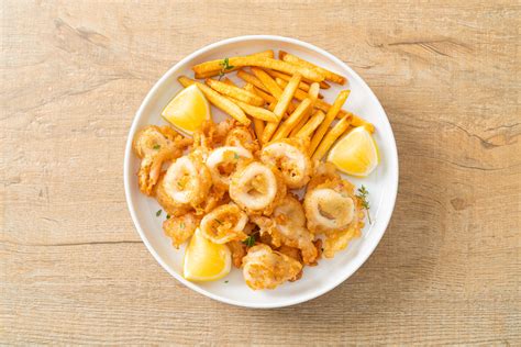 Calamares Fritos Con Patatas Coosol