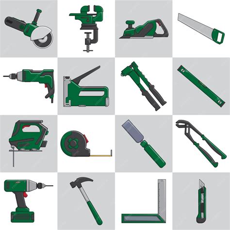 Premium Vector Construction Tools Vector Design Collection