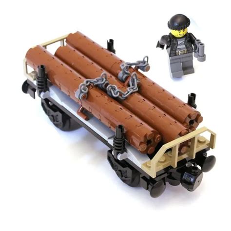 LEGO CITY TRAIN Cargo Freight Log Carriage from 60198 New £23.00 ...