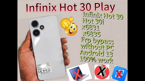 Infinix Hot Play Frp Gmail Bypass Android Easy Methor Youtube