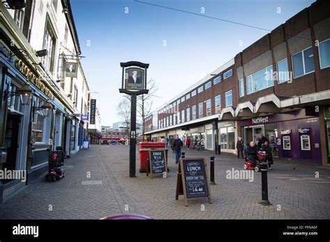 Nuneaton Town Centre Warwickshire Stock Photo 95740695 Alamy