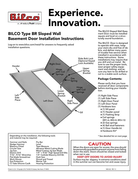 Bilco Br Series Sloped Wall Primed Steel Basement Door Openbasement