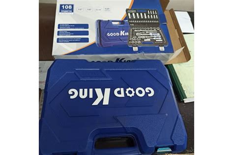 Набор инструментов для авто GOODKING 108 предметов, 1/4 1/2, трещотка ...