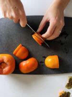 Persimmon Tart - Proportional Plate