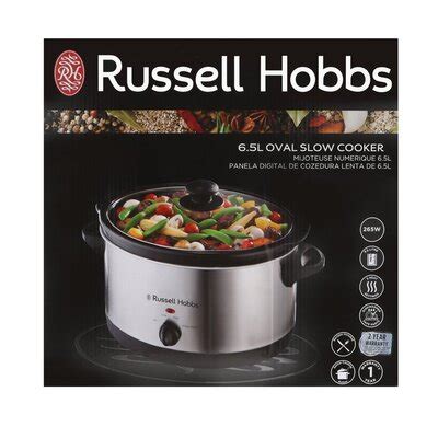 Russel Hobbs 6 5L Oval Slow Cooker Smart Price Specials PnP Home