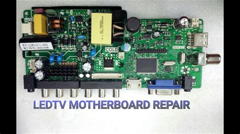 Panasonic LED TV Mother Board Repair YouTube