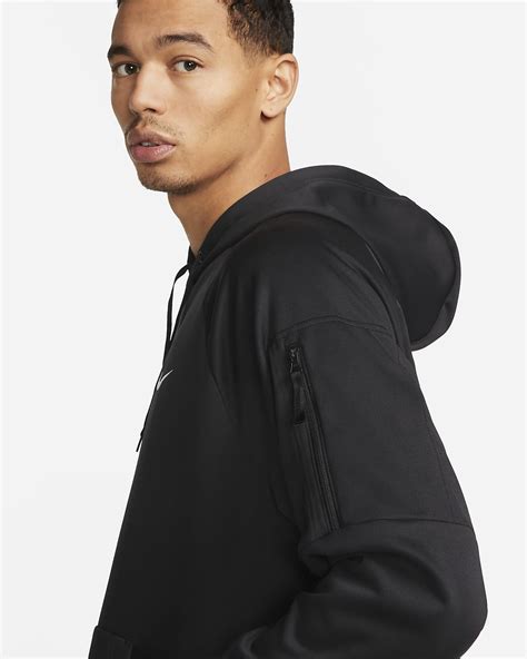 Nike Therma Fit Mens Pullover Fitness Hoodie