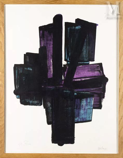 Pierre SOULAGES né en 1919 Lot 5 enchères