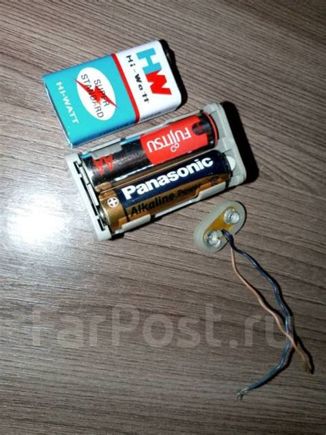 Бокс для батареек "АА", б/у, в наличии. Цена: 110₽ во Владивостоке