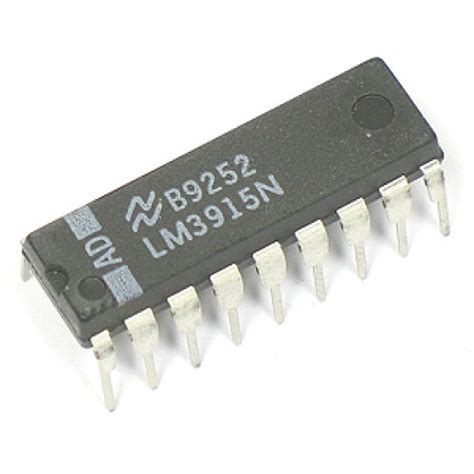 Purchase online LM3915 Dot/Bar Display Driver in India at low price ...