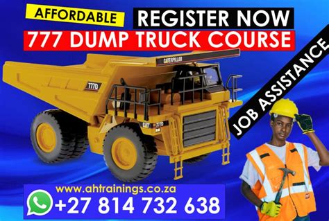 Certificate Dump Truck Course Apply Now