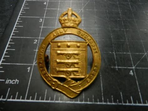 Australian Army Ordnance Corps Hat Badge 1930 42 Period Eur 91 75