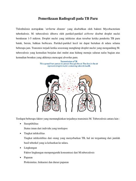 PDF Pemeriksaan Radiografi Pada TB Paru DOKUMEN TIPS