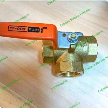 Jual BALL VALVE KITZ 3 WAY 2 INCH KUNINGAN Jakarta Barat Cahaya