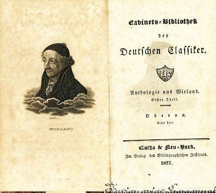 Cabinets Bibliothek Der Deutschen Classiker Anthologie Aus Wieland