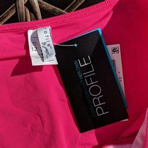 Profile By Gottex Swim Profile Hot Pink Swimsuit Skirtiny Bikini Bottoms Poshmark