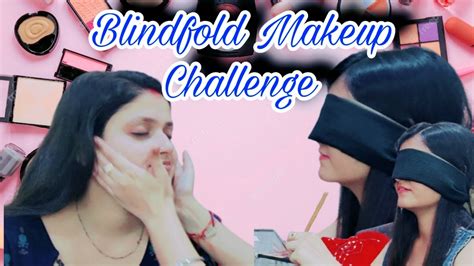 Blindfold Makeup Challenge💄😆 So Much Fun Mo Lifestyle Vlog Youtube