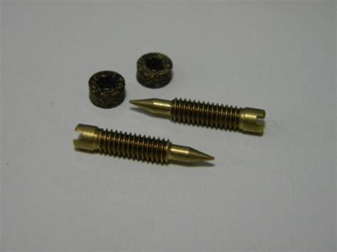 Holley Qft Aed Idle Mixture Screws With Cork Gaskets Air Fuel 2 Pack Ebay