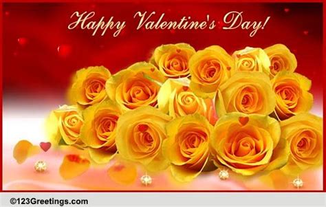 Valentine's Day Wish For A Friend! Free Friends eCards, Greeting Cards | 123 Greetings