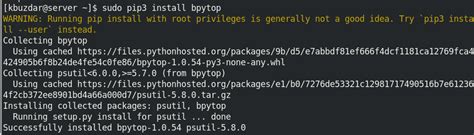 How To Install Bpytop Resource Monitoring Tool On Centos Linuxways