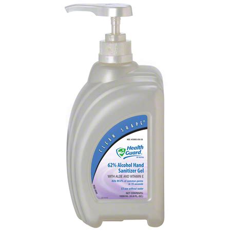 Health Guard Alcohol Hand Sanitizer Gel Ml Myers Supply