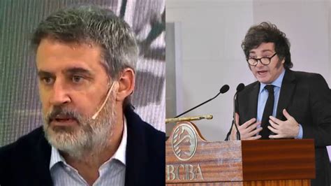 Alfonso Prat Gay cruzó a Javier Milei por su denuncia contra el Banco Macro Notable pérdida de