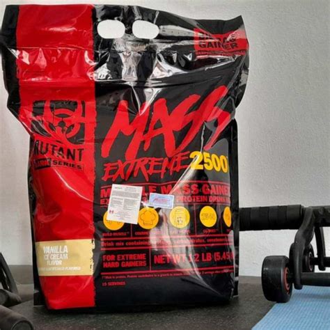 Mutant Mass Extreme 2500 12LBS Tăng Cân Cấp Tốc